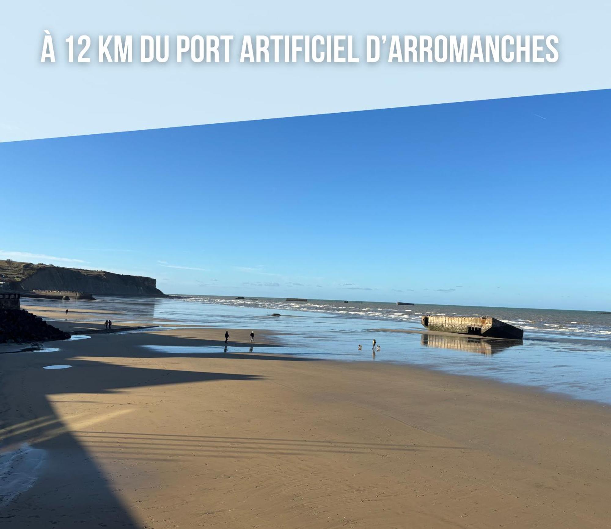 Grand appart - CENTRE HISTORIQUE - LUMINEUX - Bayeux - proche Omaha Beach Extérieur photo